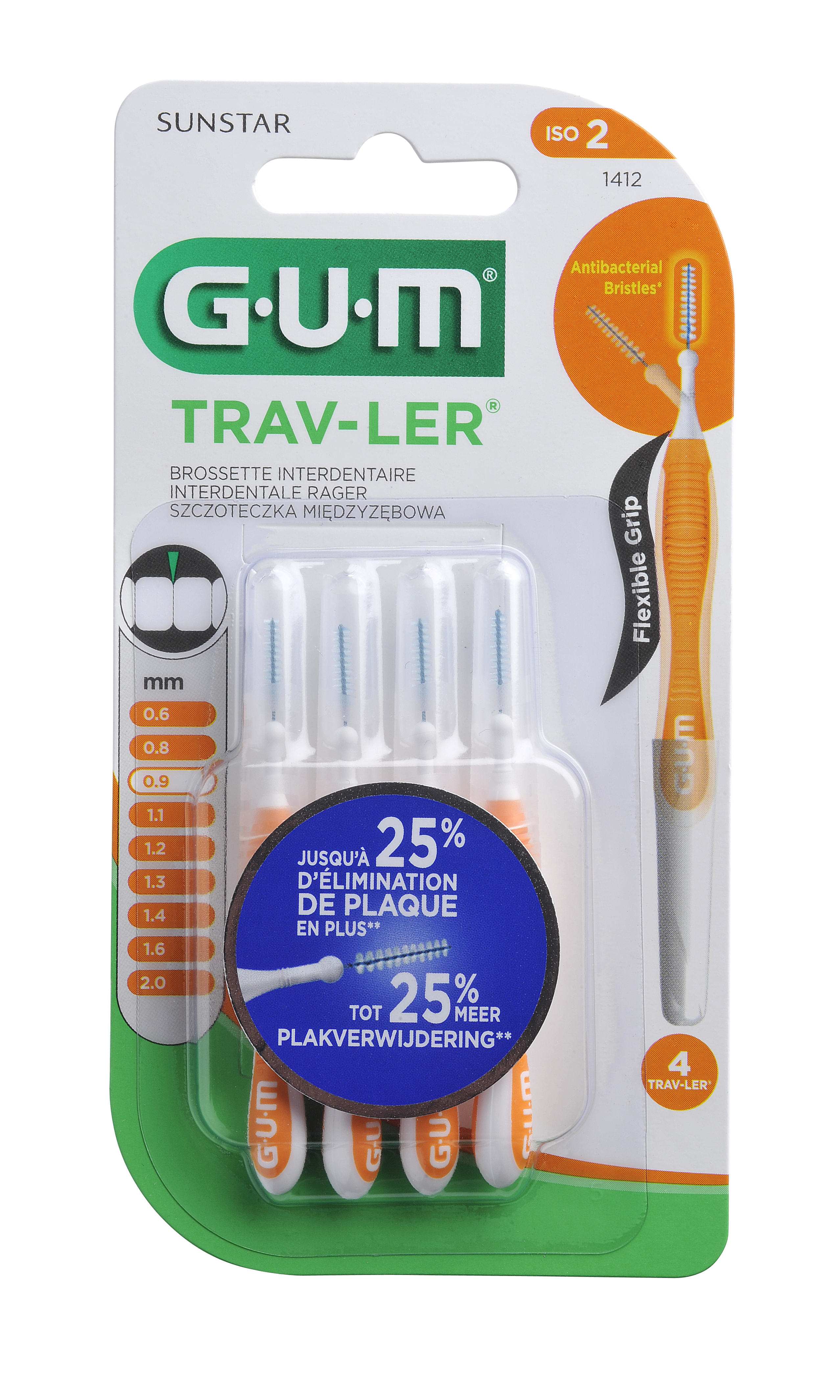 Veilig foto militie GUM Proxabrush® Trav-ler® - SUNSTAR – Oral Care Products Provider