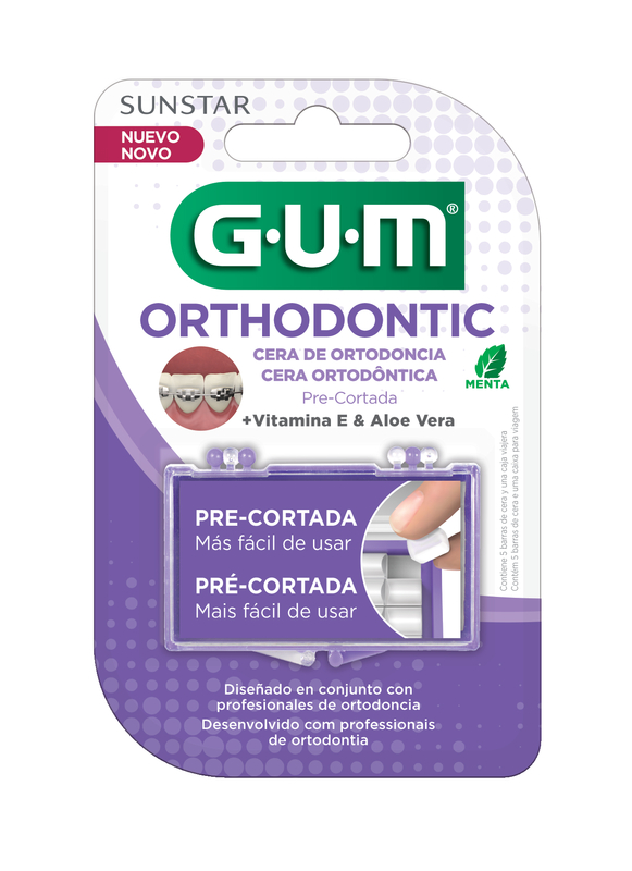 GUM Orthodontic Wax Mint
